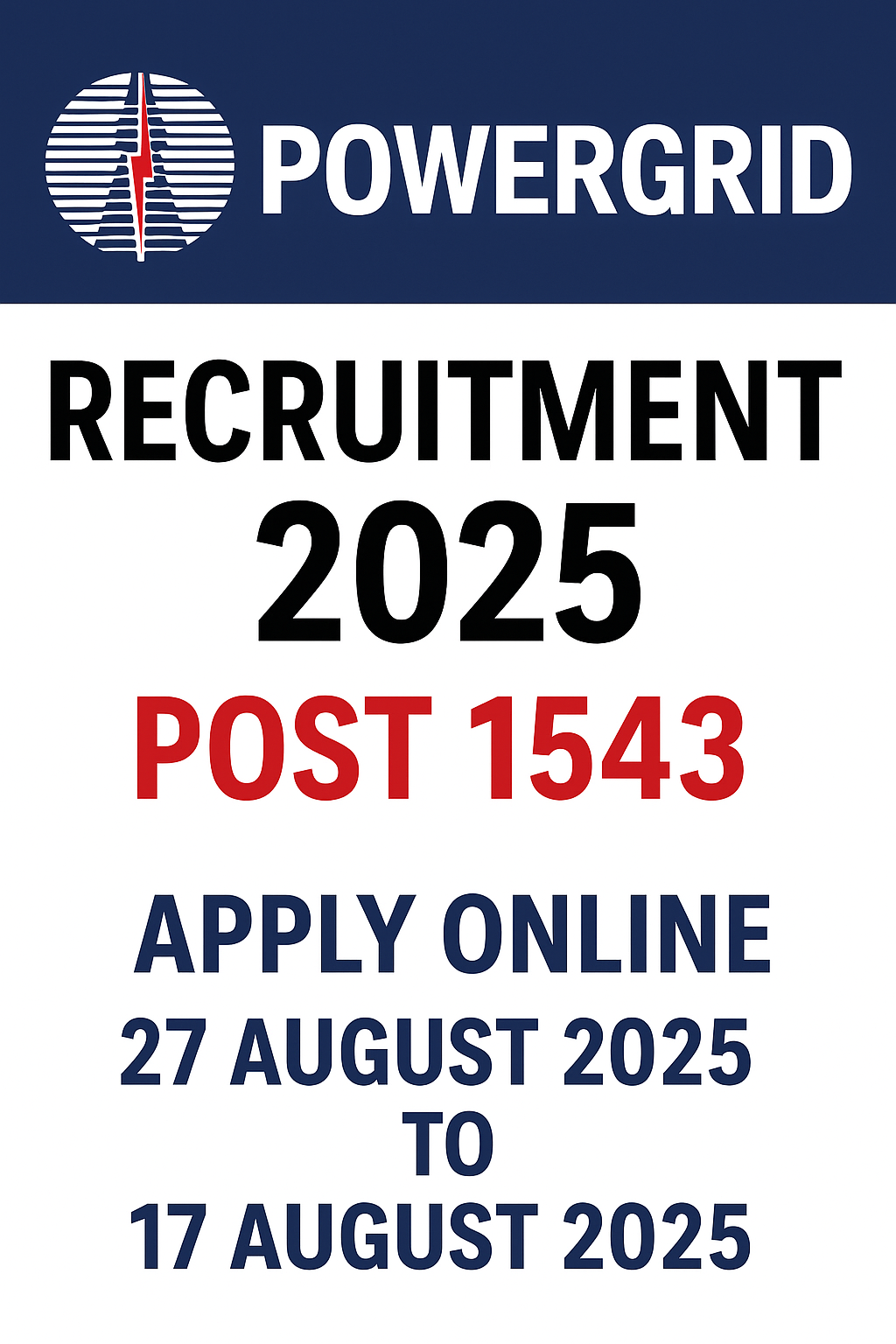 POWERGRID Recruitment 2025