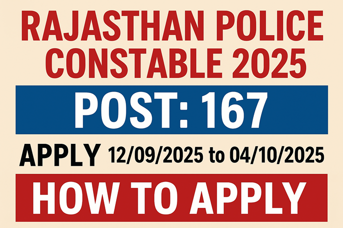 Rajasthan police Constable
