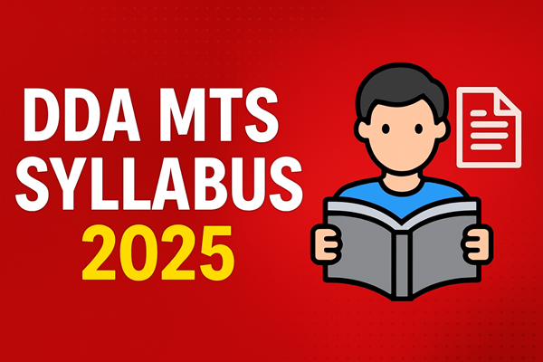 DDA MTS Syllabus 2025